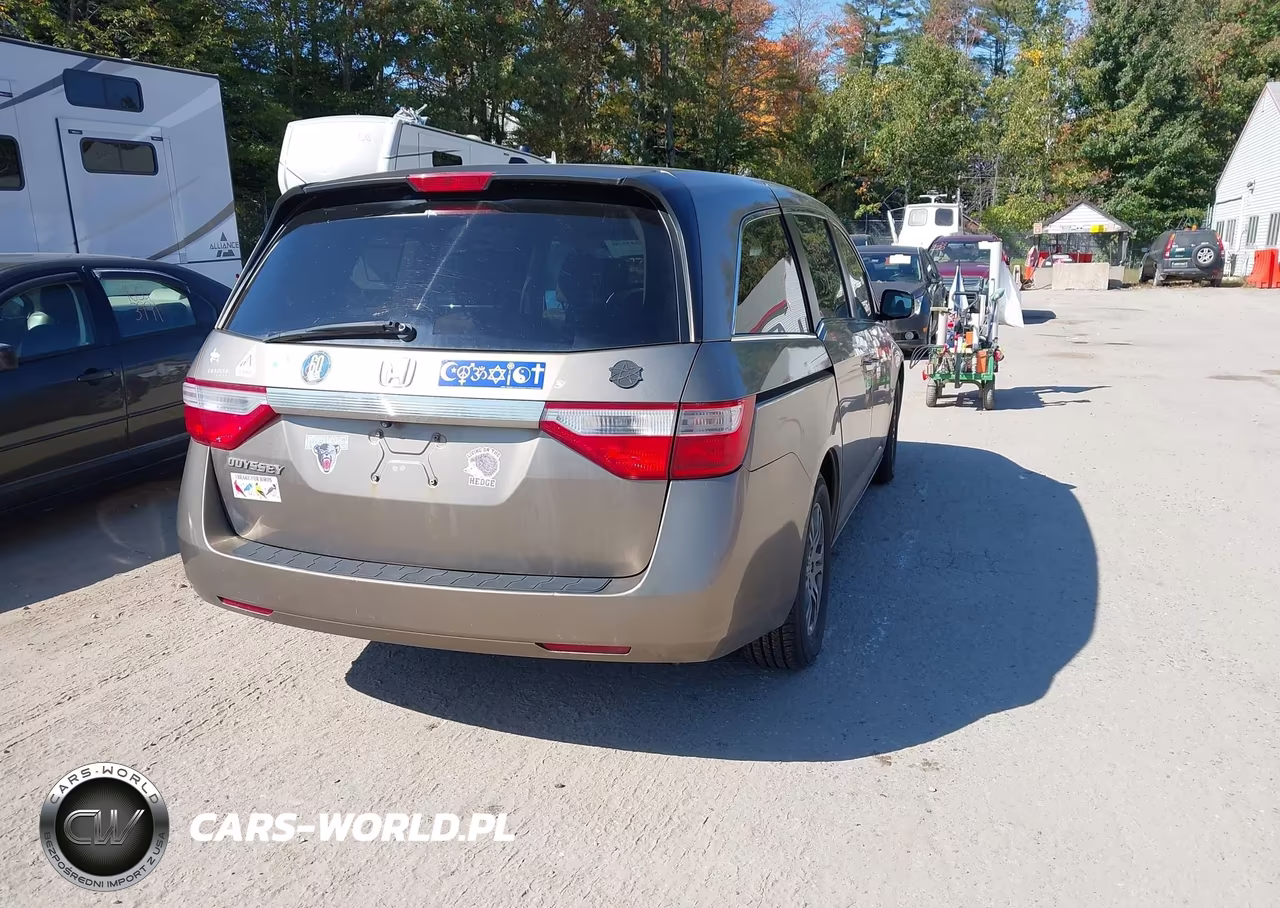 2013 Honda Odyssey Ex-L VIN:5FNRL5H6XDB023555 - 4