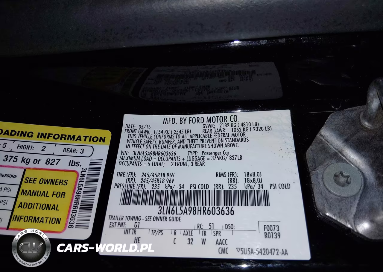 2017 Lincoln Mkz Premiere VIN:3LN6L5A98HR603636 - 9