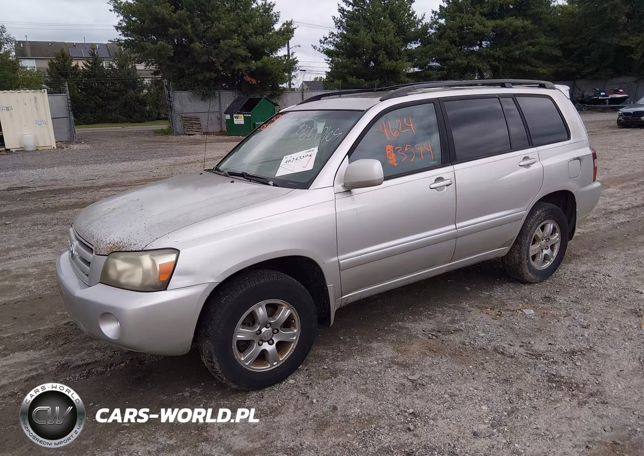 2007 Toyota Highlander V6 VIN:JTEEP21A370208299 - 2