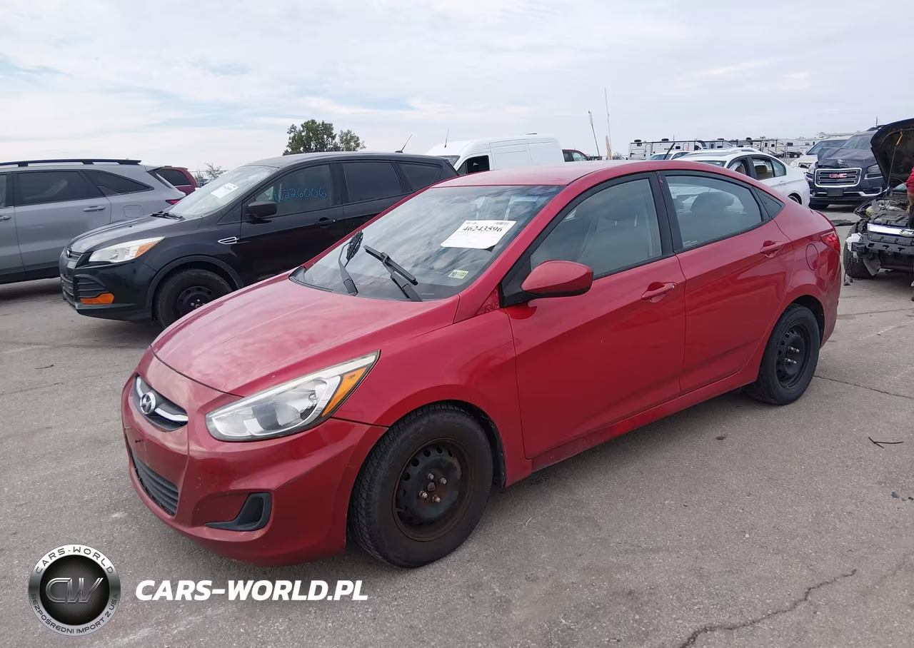 2015 Hyundai Accent Gls VIN:KMHCT4AE0FU863027 - 2