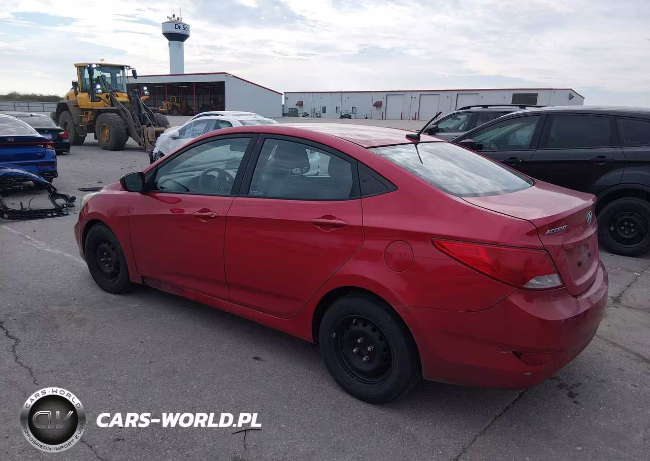 2015 Hyundai Accent Gls VIN:KMHCT4AE0FU863027 - 3