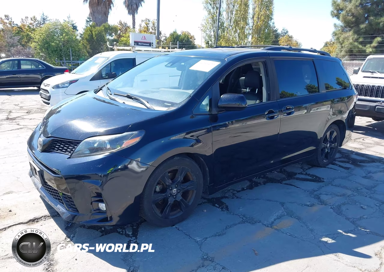 2020 Toyota Sienna Se VIN:5TDXZ3DC4LS080270 - 2