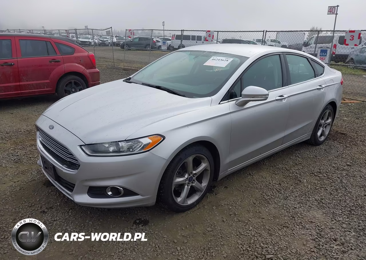 2014 Ford Fusion Se VIN:3FA6P0H91ER177629 - 2