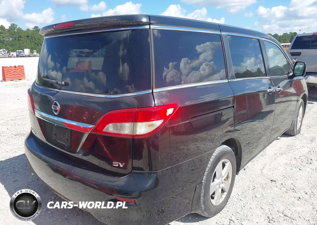 2014 Nissan Quest Sv VIN:JN8AE2KP0E9100389 - 4