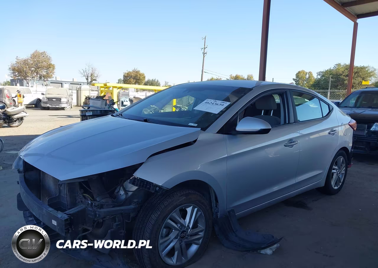2019 Hyundai Elantra Sel VIN:KMHD84LF6KU731119 - 14