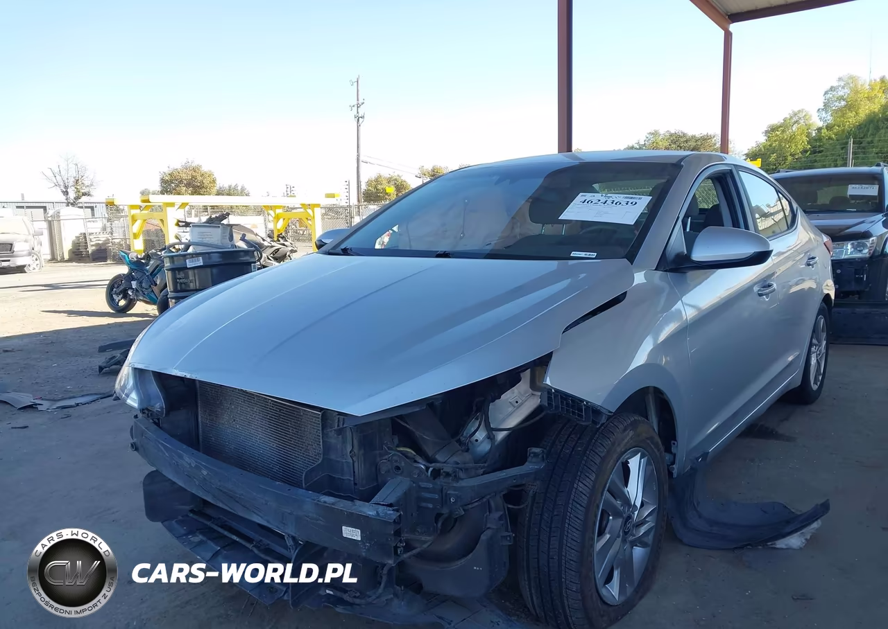 2019 Hyundai Elantra Sel VIN:KMHD84LF6KU731119 - 2