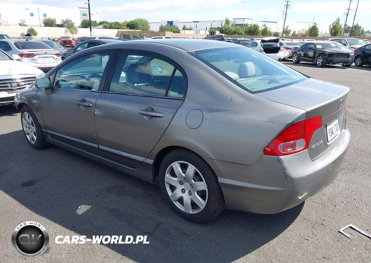2007 Honda Civic Lx VIN:1HGFA16587L022788 - 3