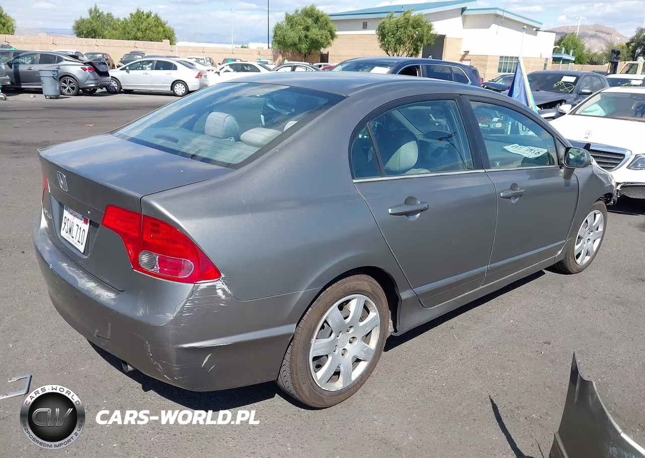 2007 Honda Civic Lx VIN:1HGFA16587L022788 - 4