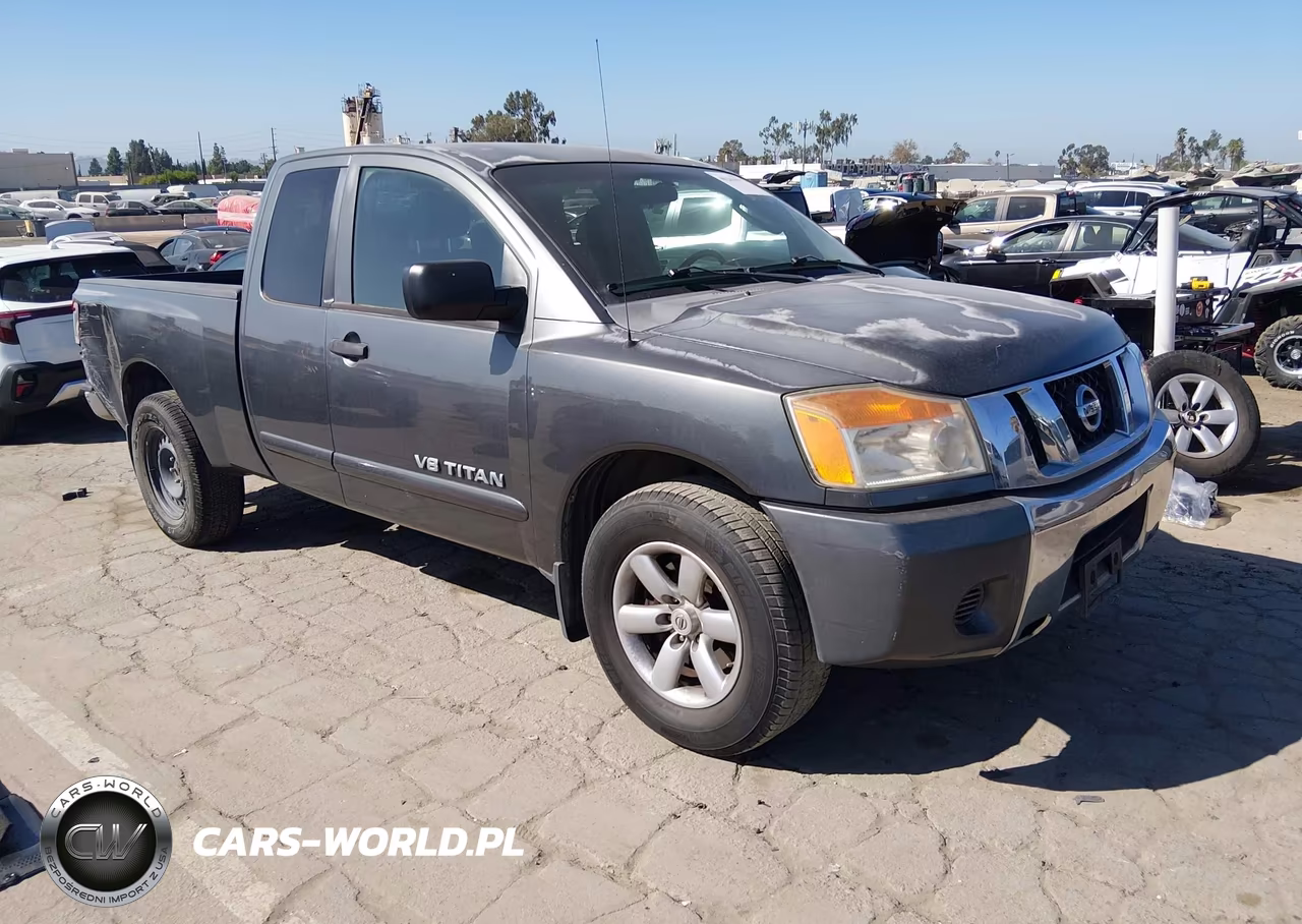 2008 Nissan Titan Se VIN:1N6AA06A18N325804 - 1