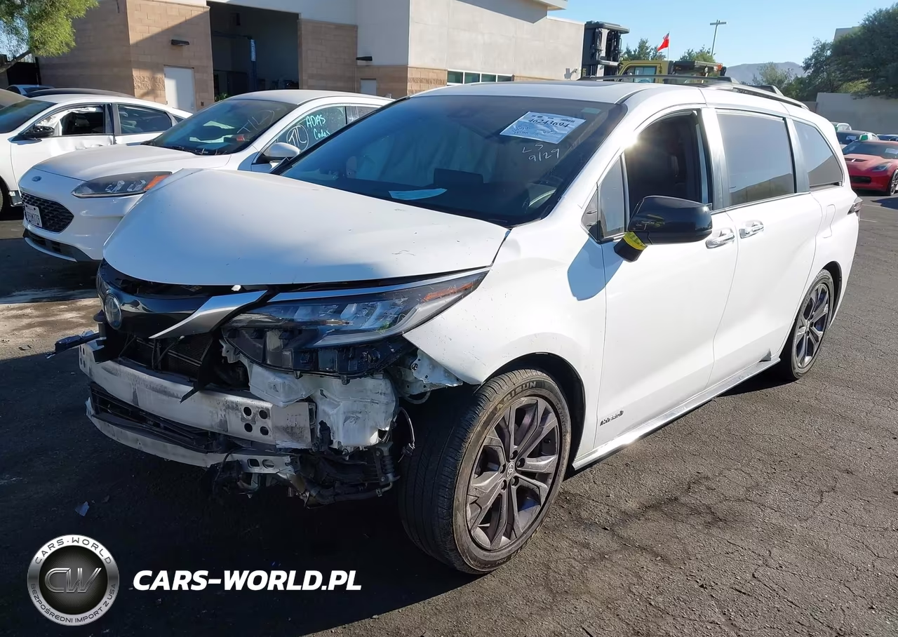2021 Toyota Sienna Xse VIN:5TDXRKEC2MS042031 - 2