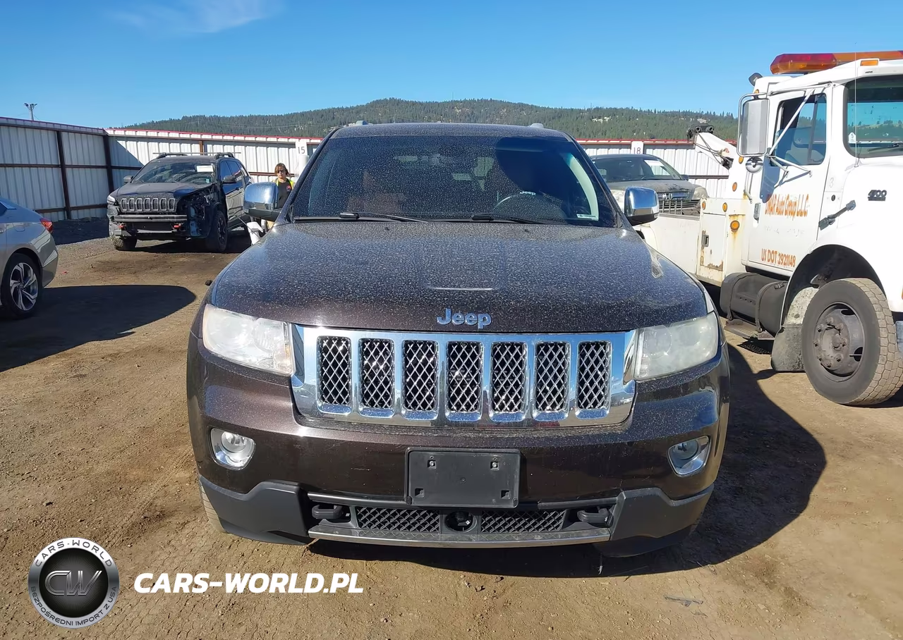 2012 Jeep Grand Cherokee Overland VIN:1C4RJFCT3CC189985 - 12
