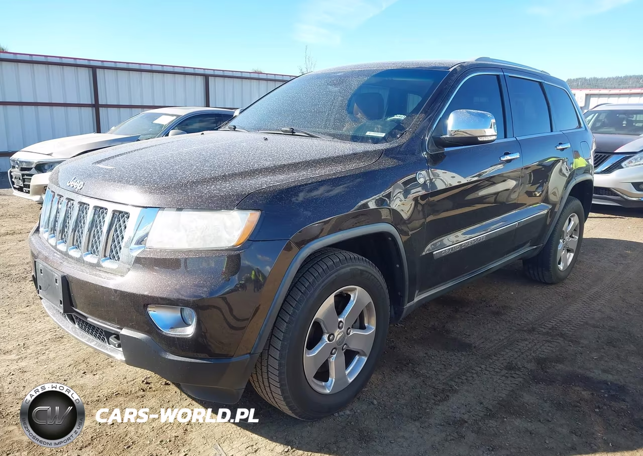 2012 Jeep Grand Cherokee Overland VIN:1C4RJFCT3CC189985 - 2