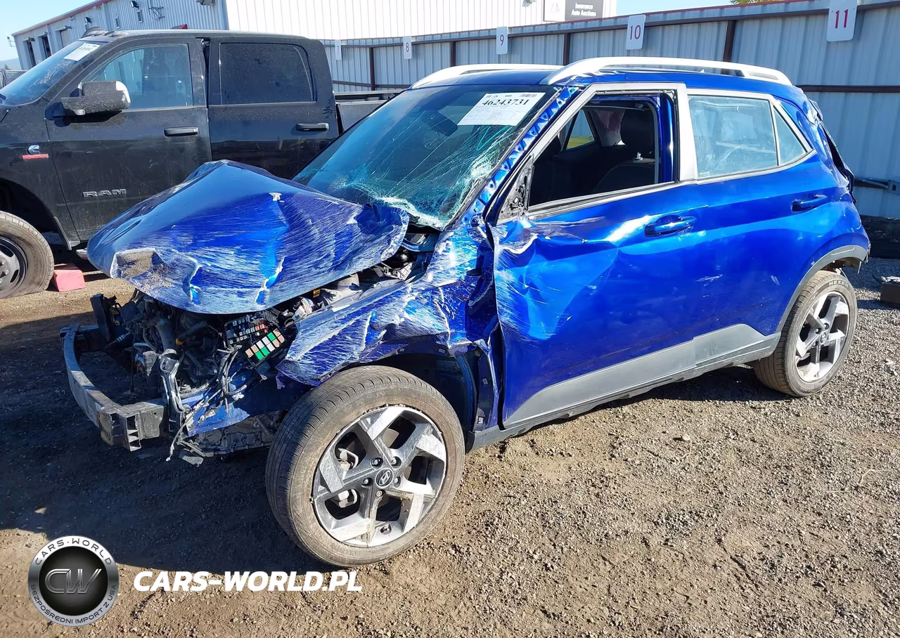 2024 Hyundai Venue Sel VIN:KMHRC8A39RU293422 - 2