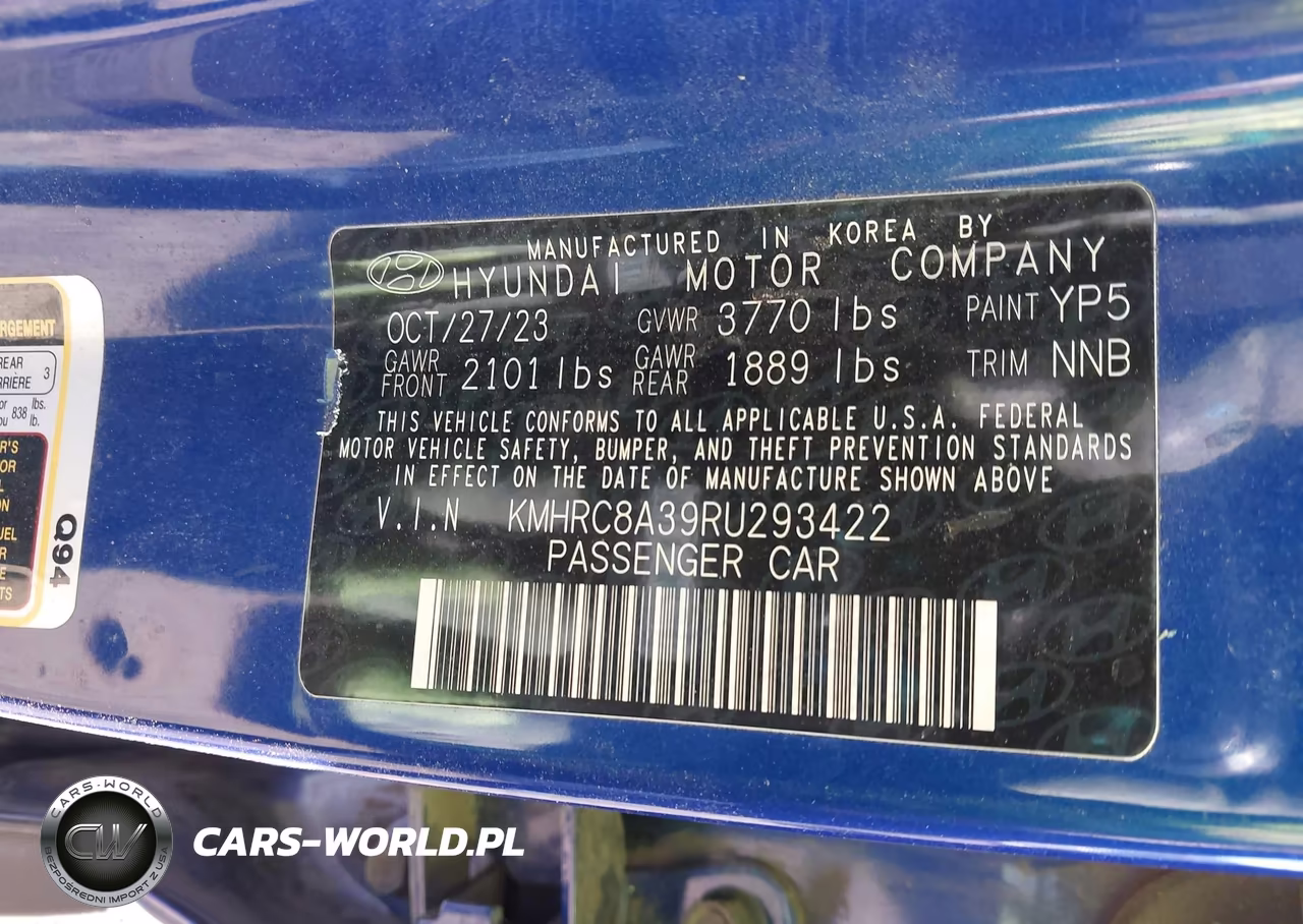2024 Hyundai Venue Sel VIN:KMHRC8A39RU293422 - 9