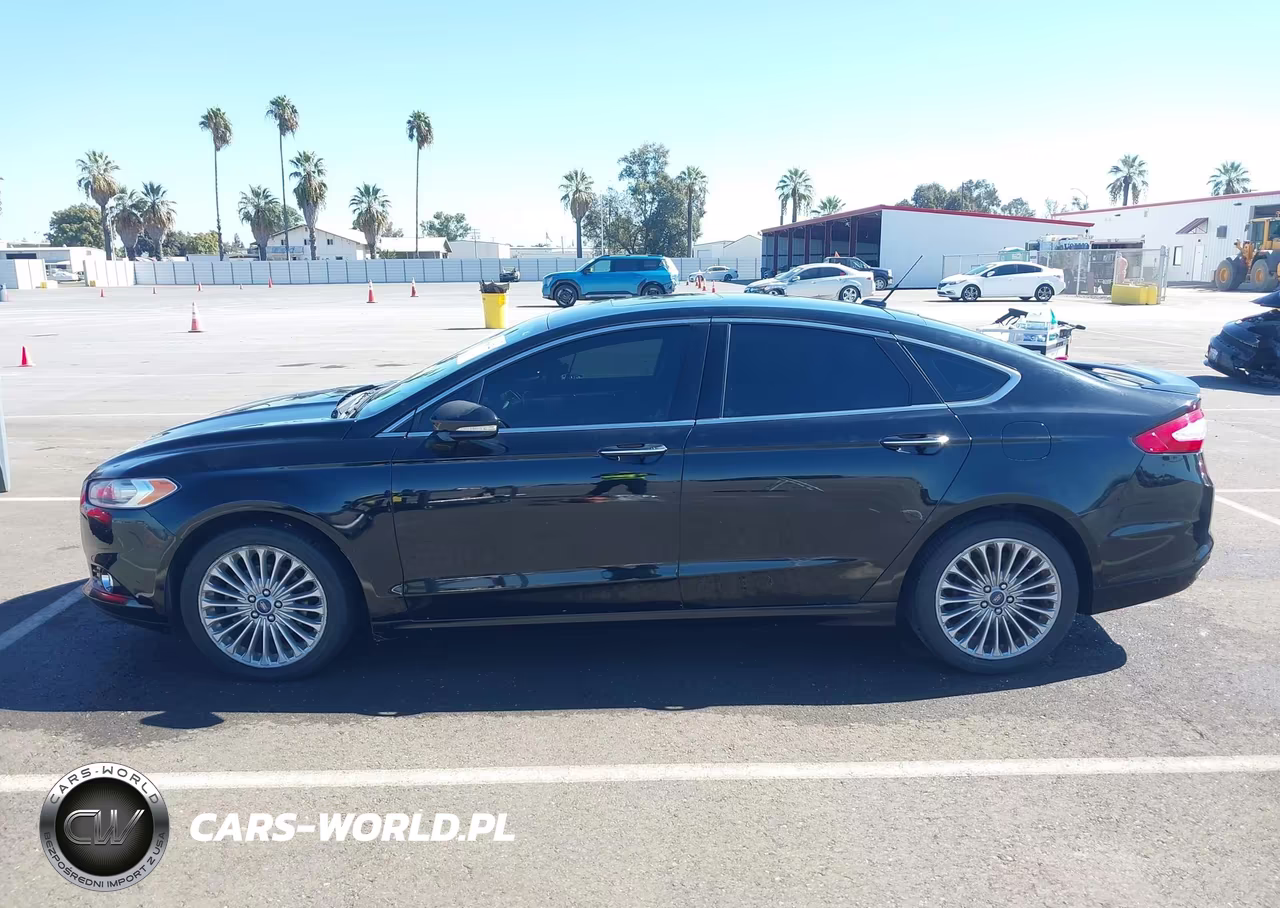 2016 Ford Fusion Titanium VIN:3FA6P0K99GR332097 - 14