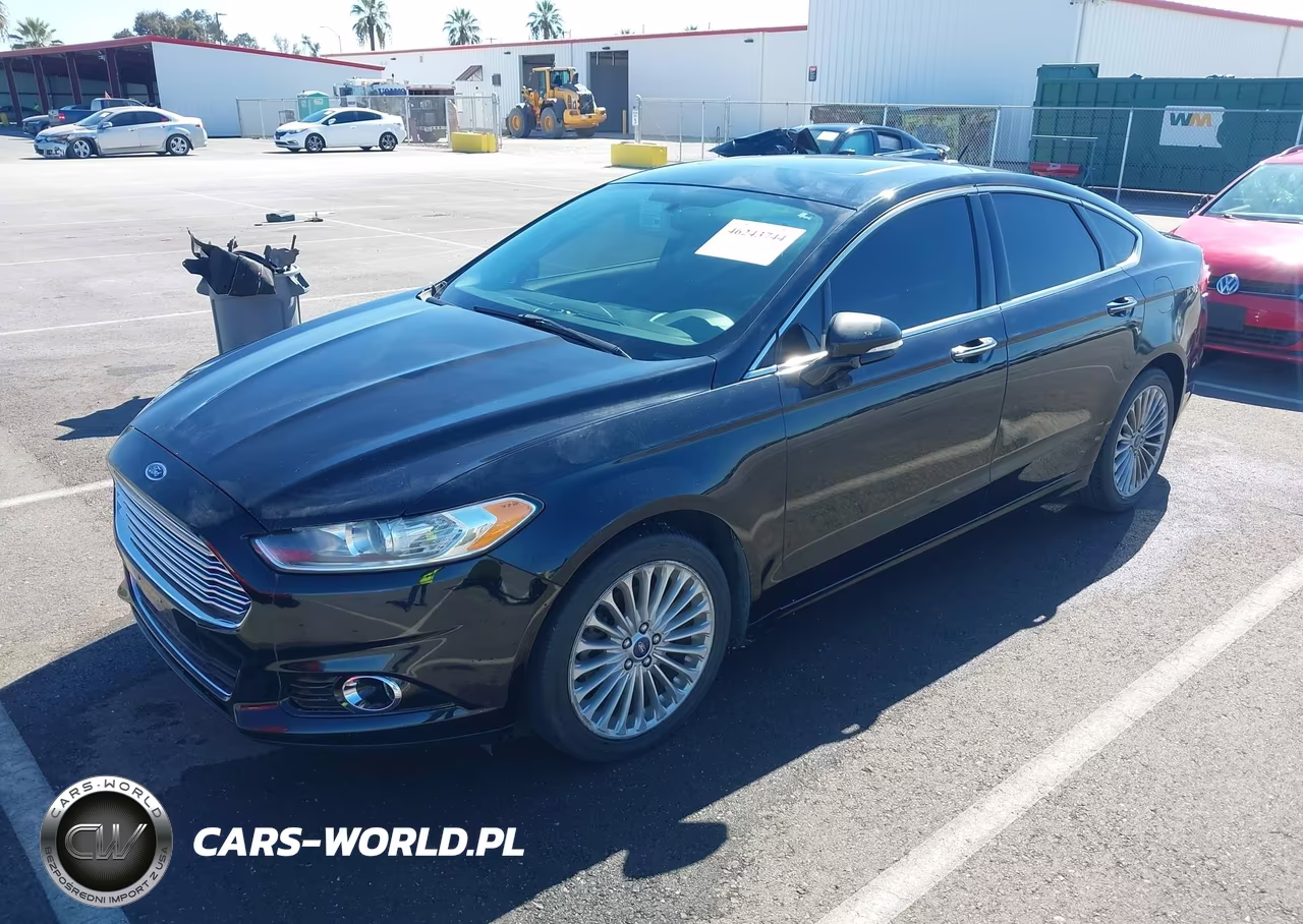 2016 Ford Fusion Titanium VIN:3FA6P0K99GR332097 - 2