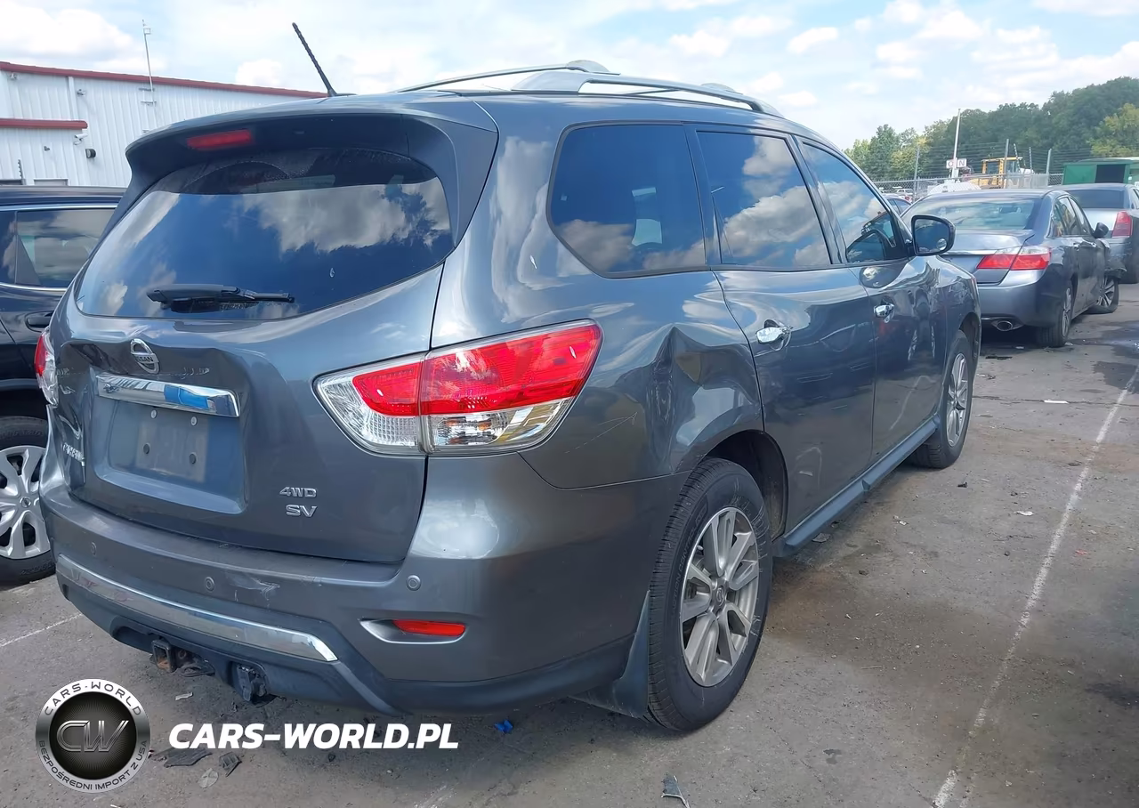 2015 Nissan Pathfinder Sv VIN:5N1AR2MM9FC714344 - 4