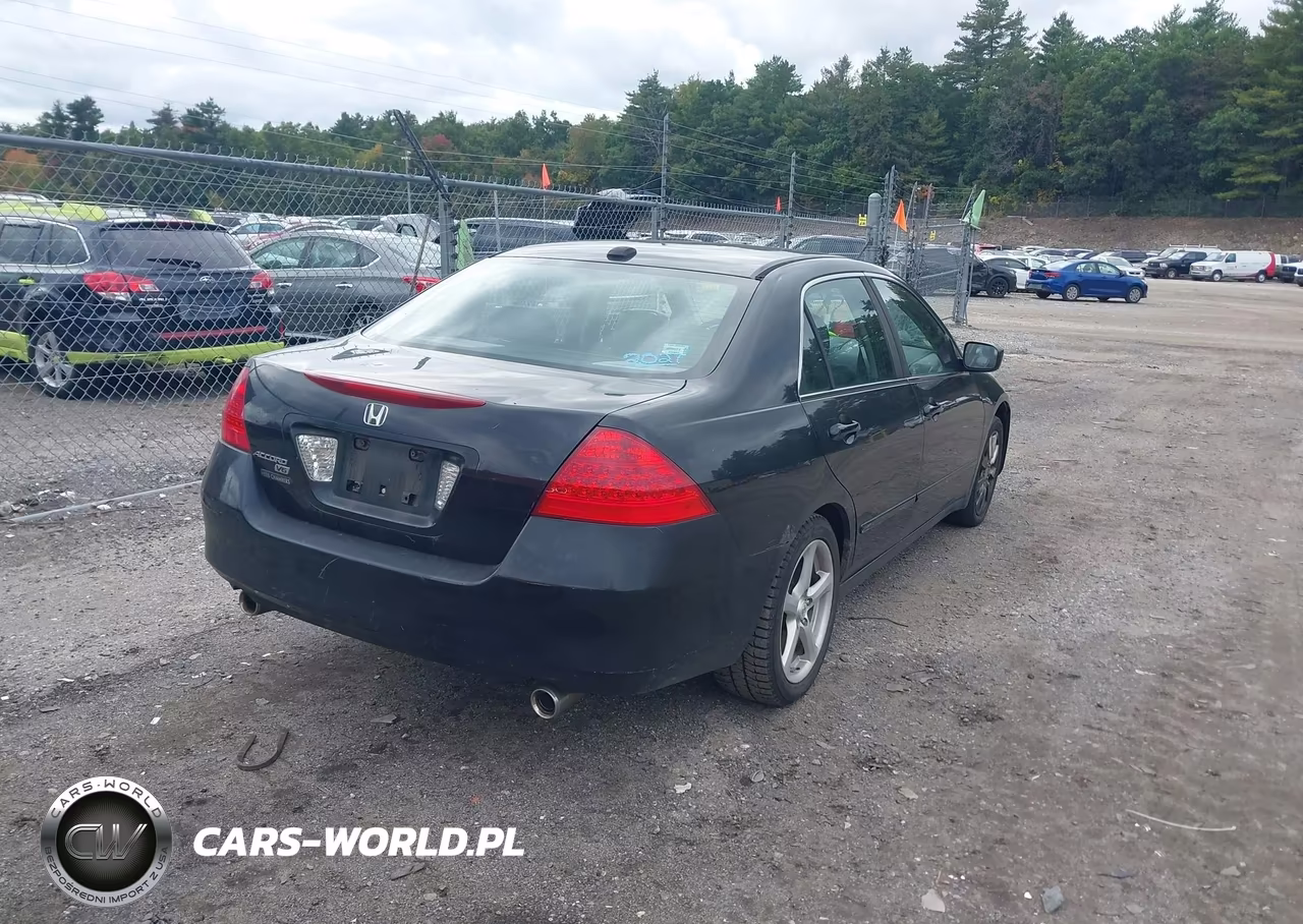 2007 Honda Accord 3.0 Ex VIN:1HGCM66547A010575 - 4