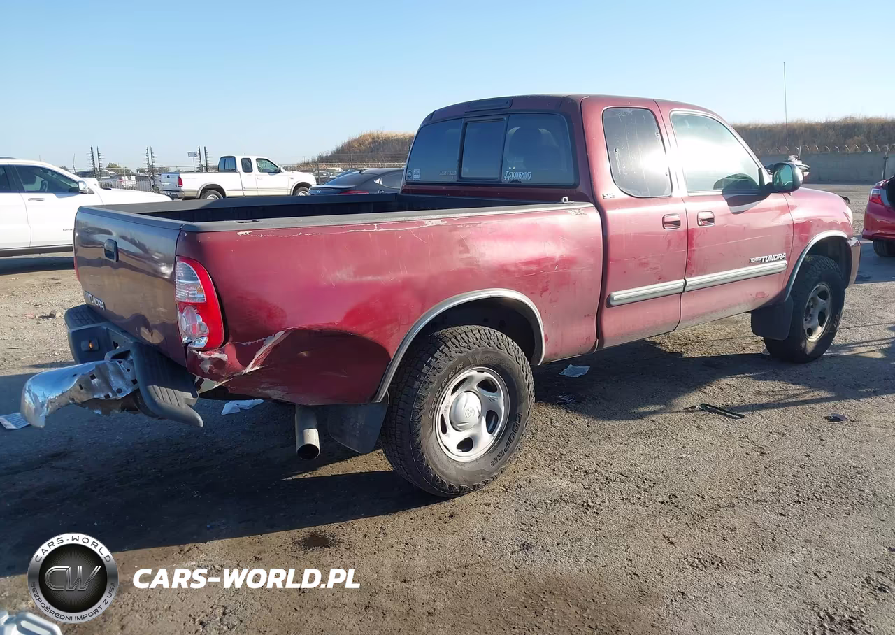 2005 Toyota Tundra Sr5 VIN:5TBRU34185S454039 - 4