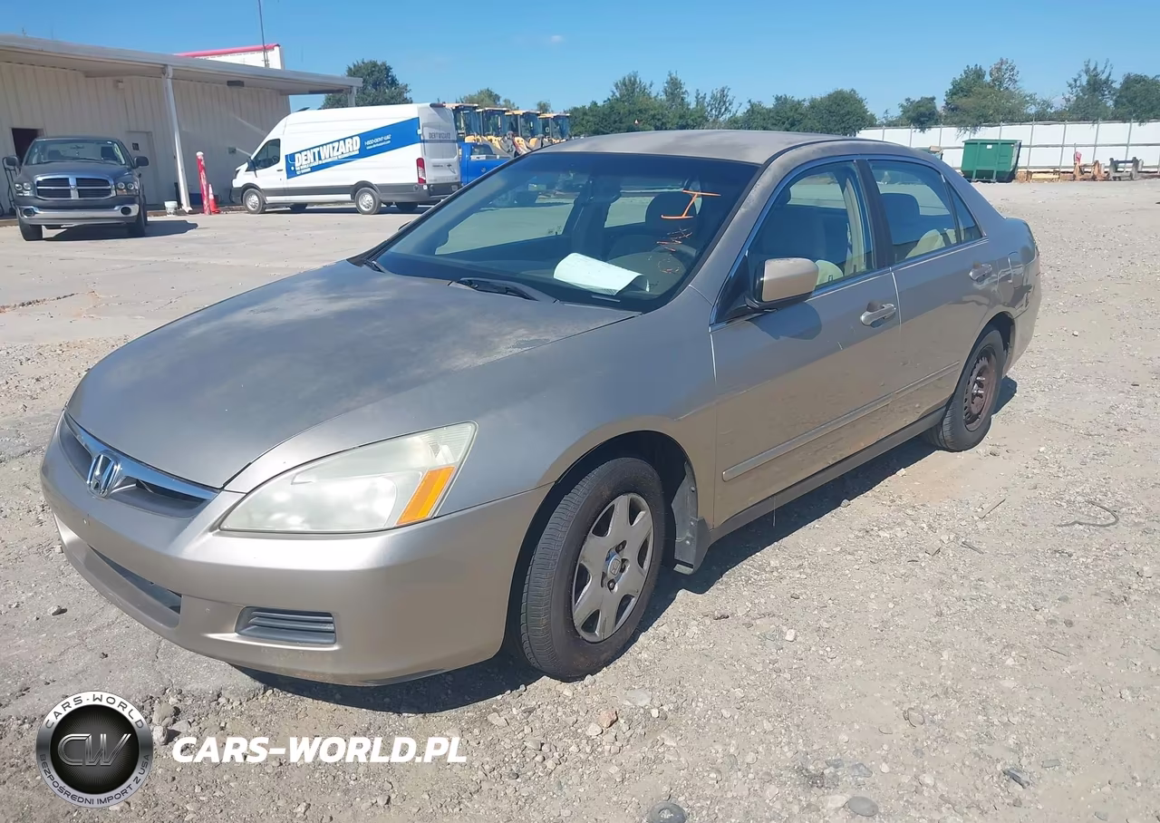 2007 Honda Accord 2.4 Lx VIN:3HGCM56427G705673 - 2