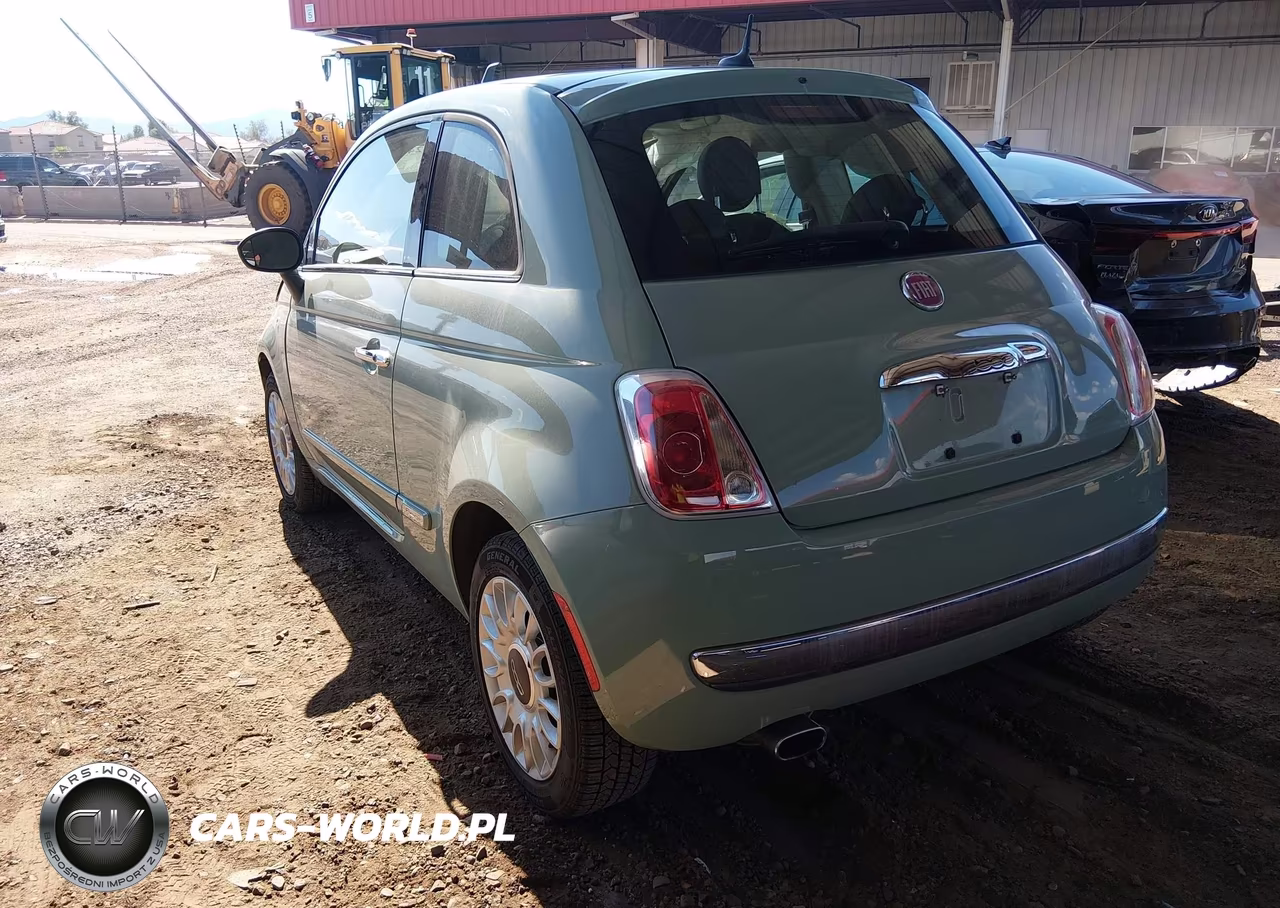 2012 Fiat 500 Lounge VIN:3C3CFFCR1CT126730 - 3