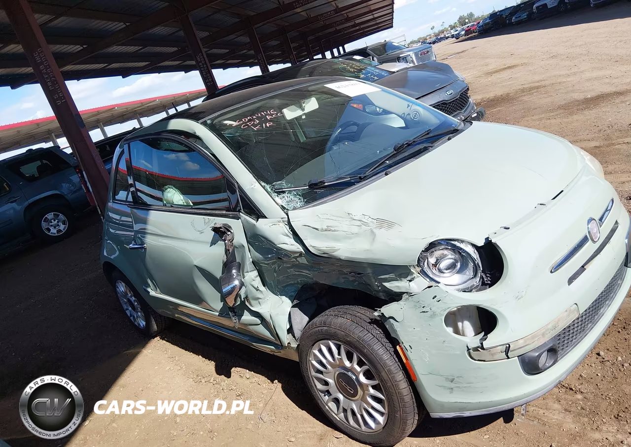2012 Fiat 500 Lounge VIN:3C3CFFCR1CT126730 - 6