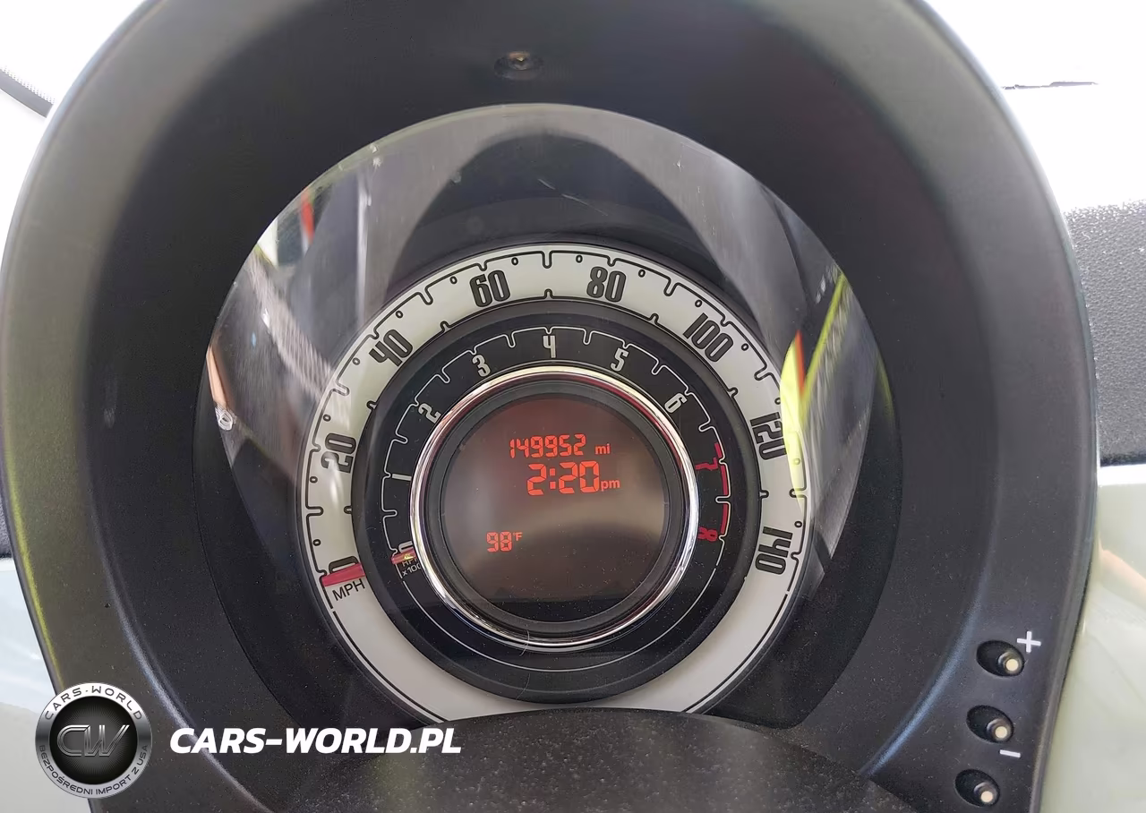 2012 Fiat 500 Lounge VIN:3C3CFFCR1CT126730 - 7