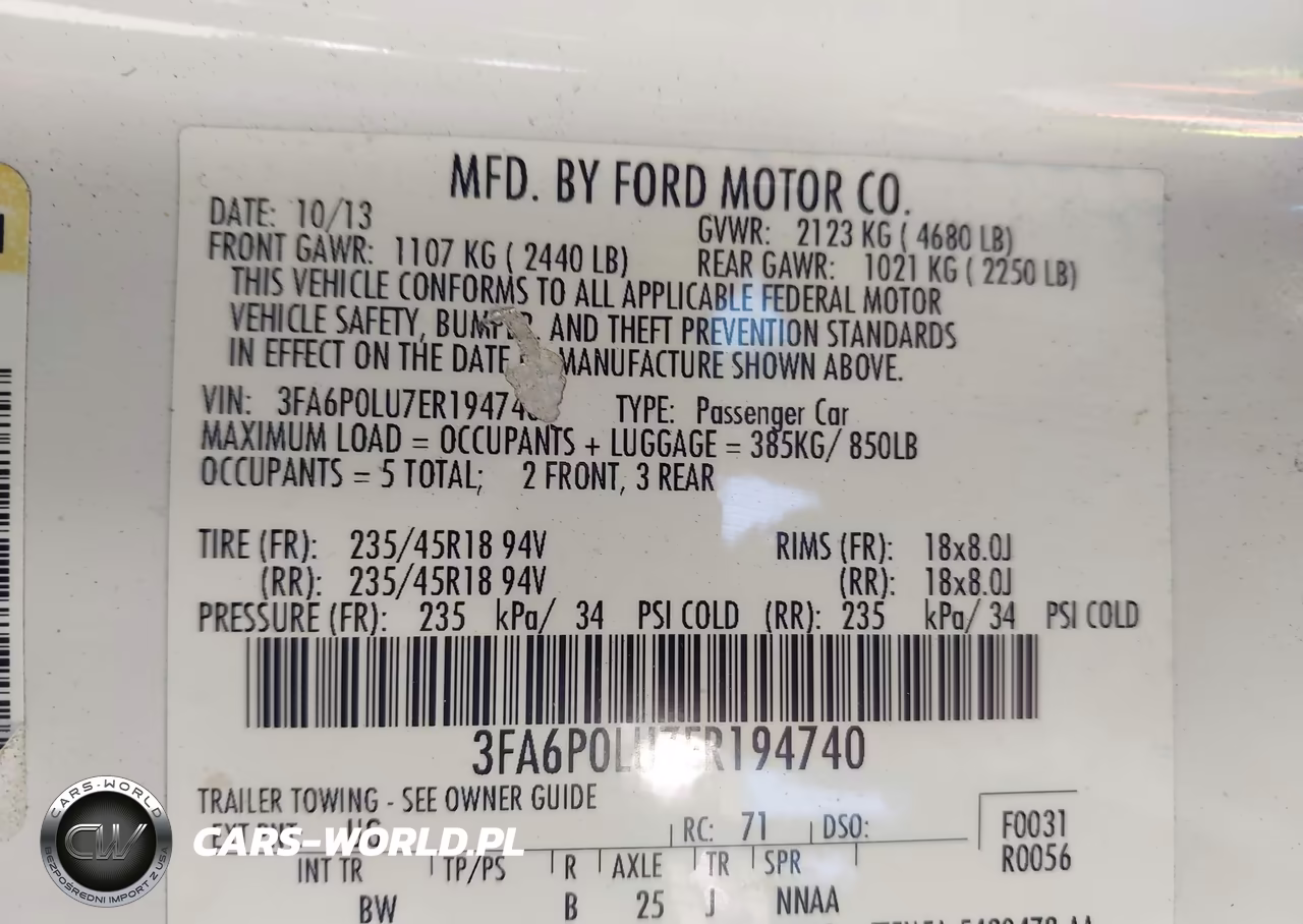 2014 Ford Fusion Hybrid Se VIN:3FA6P0LU7ER194740 - 9