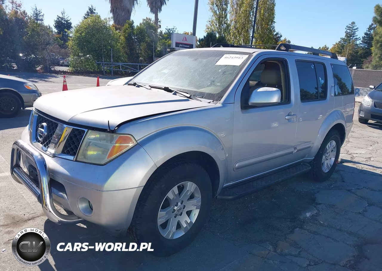 2006 Nissan Pathfinder Le VIN:5N1AR18U66C682313 - 2