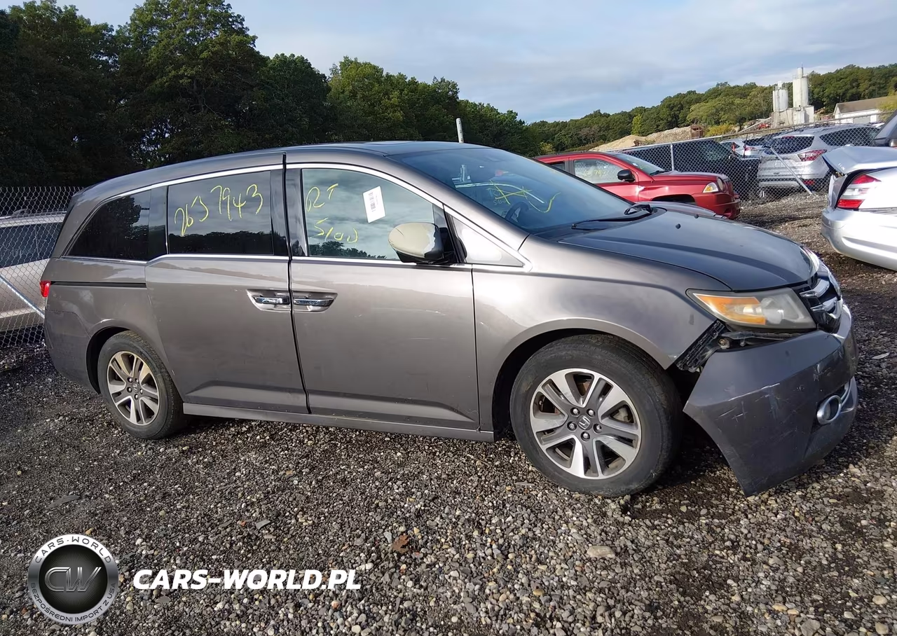2014 Honda Odyssey Touring-Touring Elite VIN:5FNRL5H92EB035534 - 12
