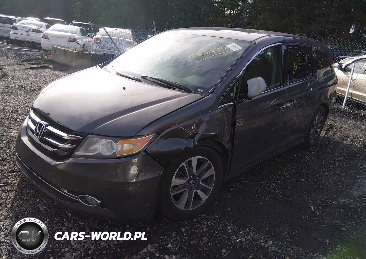 2014 Honda Odyssey Touring-Touring Elite VIN:5FNRL5H92EB035534 - 2