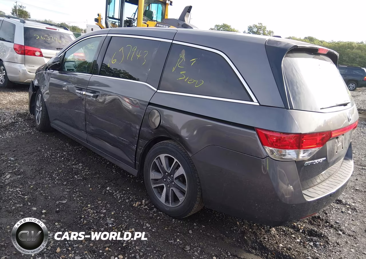 2014 Honda Odyssey Touring-Touring Elite VIN:5FNRL5H92EB035534 - 3