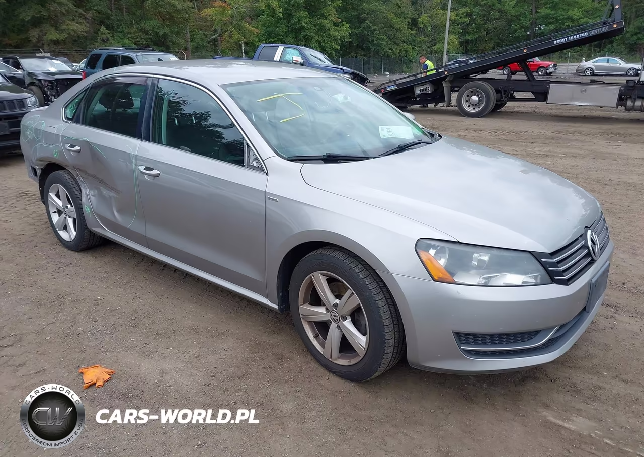 2014 Volkswagen Passat 1.8T Wolfsburg Edition VIN:1VWAT7A34EC055048 - 1