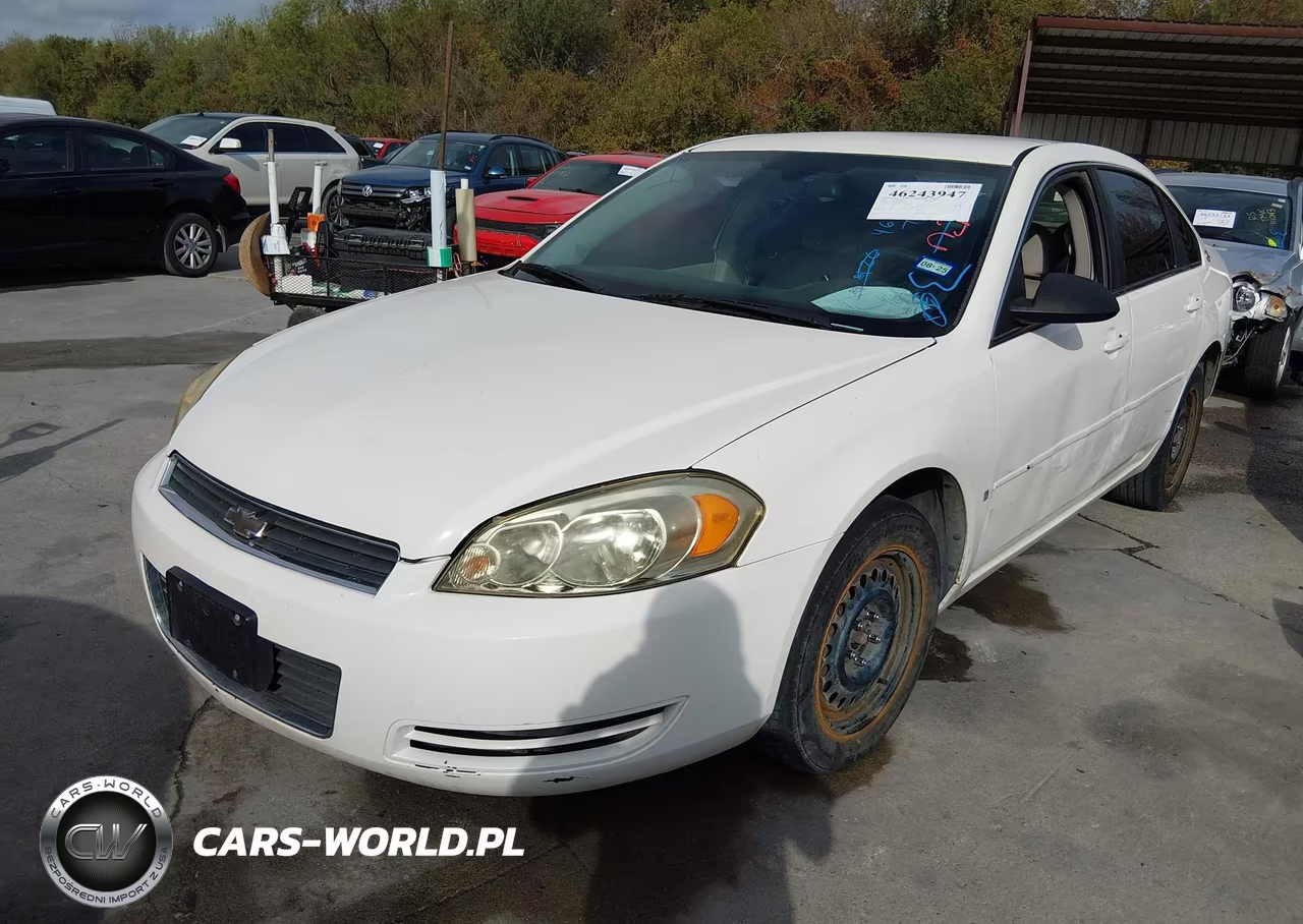 2008 Chevrolet Impala Ls VIN:2G1WB58N389195278 - 2