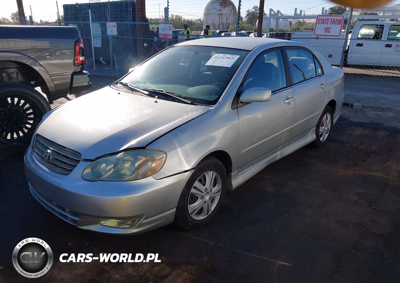 2003 Toyota Corolla S VIN:1NXBR32E73Z129015 - 2