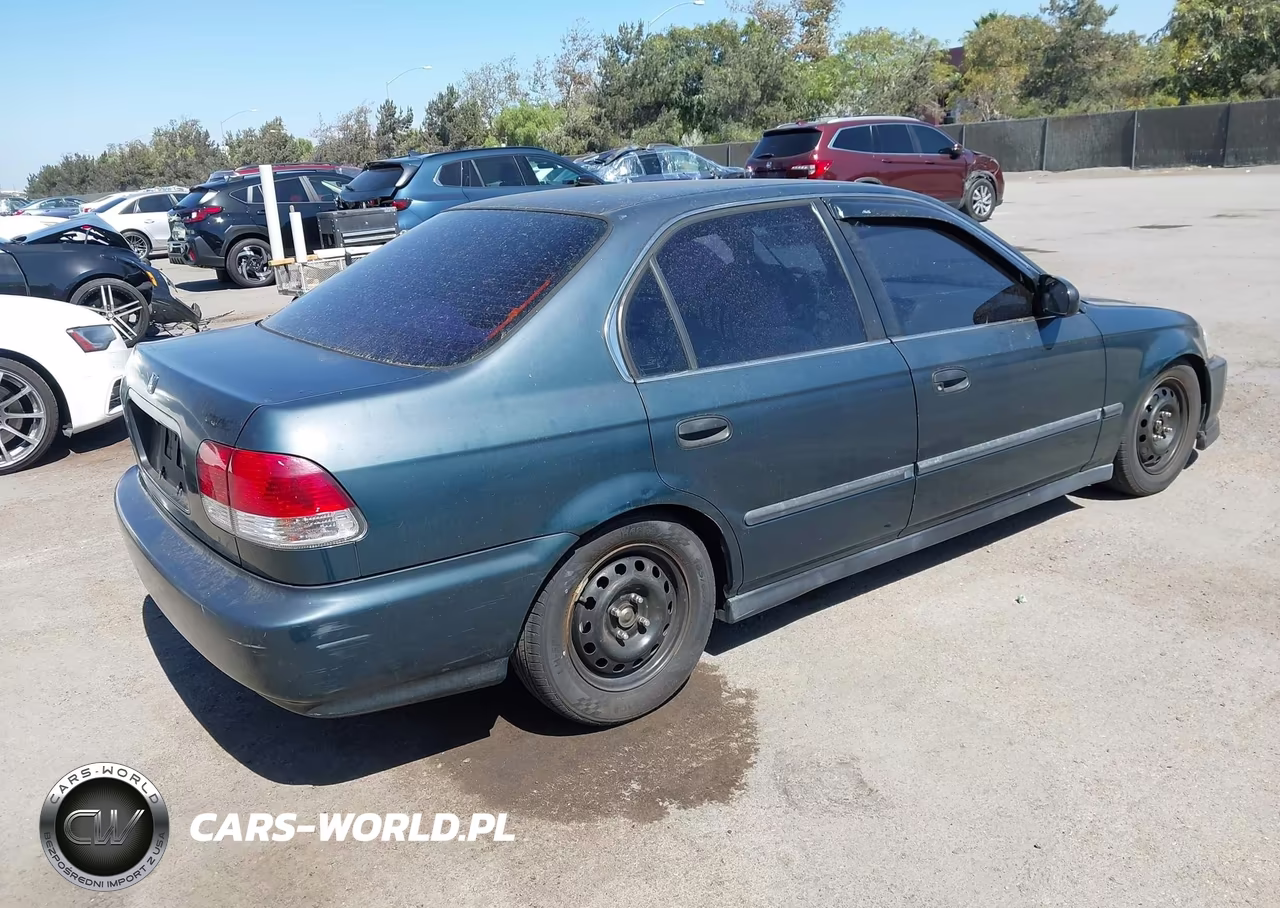 1997 Honda Civic Lx VIN:JHMEJ6672VS041637 - 4