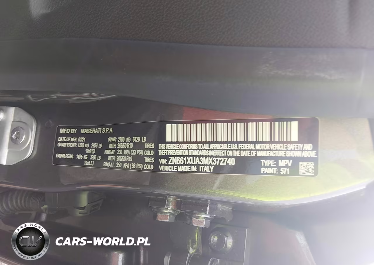 2021 Maserati Levante VIN:ZN661XUA3MX372740 - 9