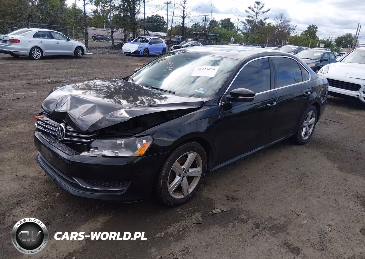 2012 Volkswagen Passat 2.5L Se VIN:1VWBP7A30CC109287 - 2