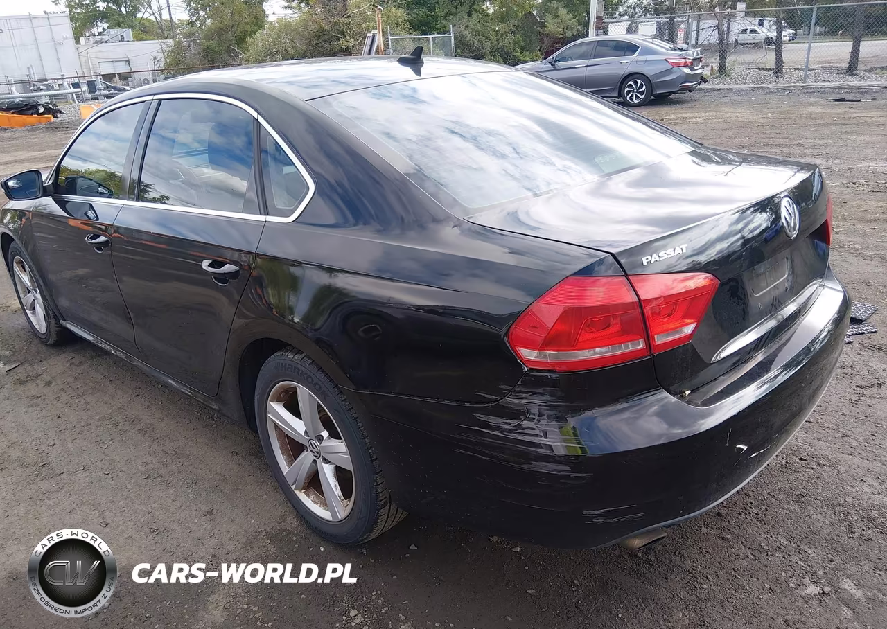 2012 Volkswagen Passat 2.5L Se VIN:1VWBP7A30CC109287 - 3