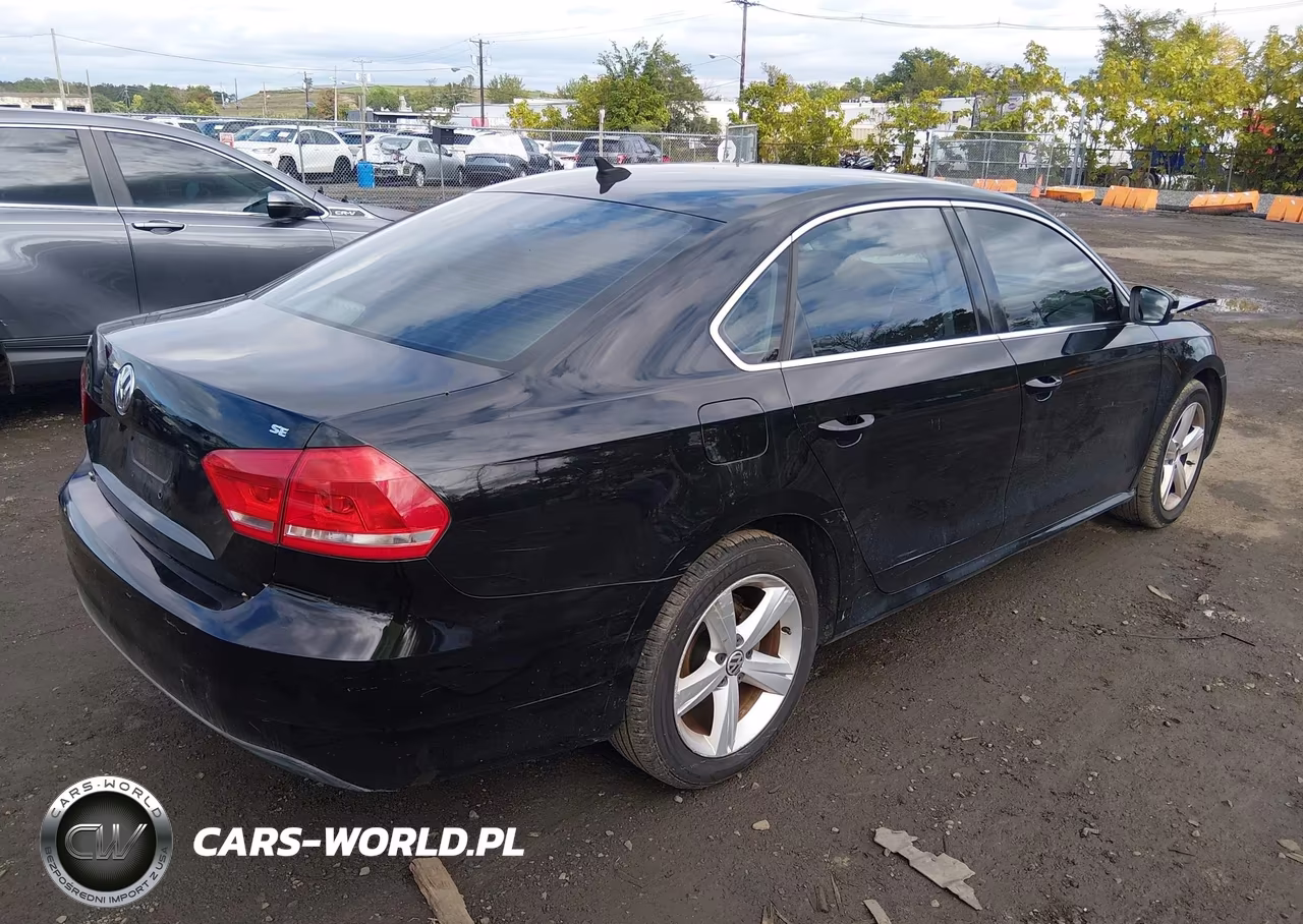 2012 Volkswagen Passat 2.5L Se VIN:1VWBP7A30CC109287 - 4