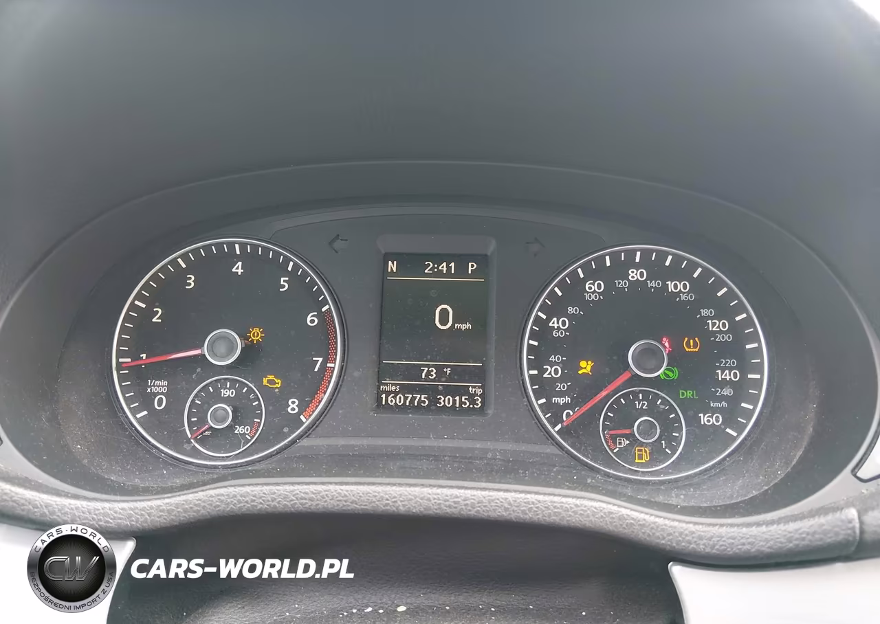 2012 Volkswagen Passat 2.5L Se VIN:1VWBP7A30CC109287 - 7