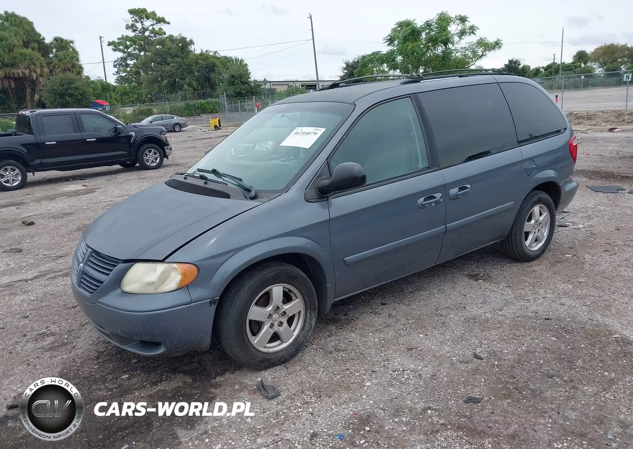 2006 Dodge Caravan Sxt VIN:1D4GP45R76B629148 - 2