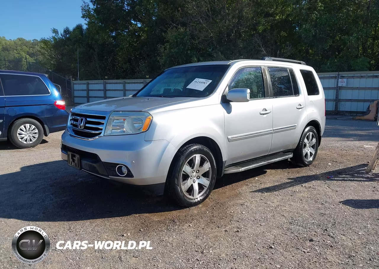 2013 Honda Pilot Touring VIN:5FNYF3H9XDB022505 - 2