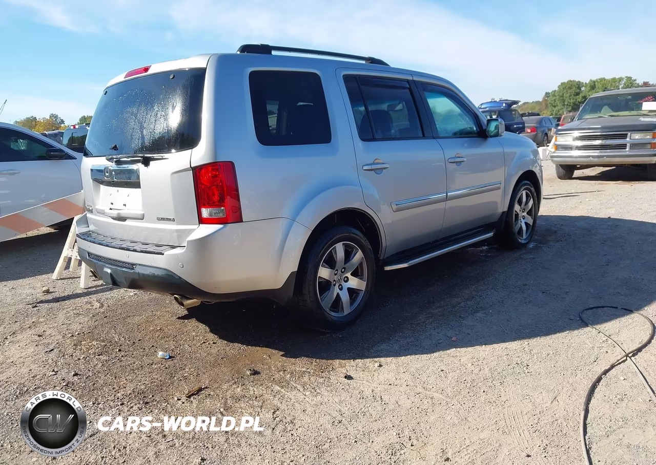 2013 Honda Pilot Touring VIN:5FNYF3H9XDB022505 - 4