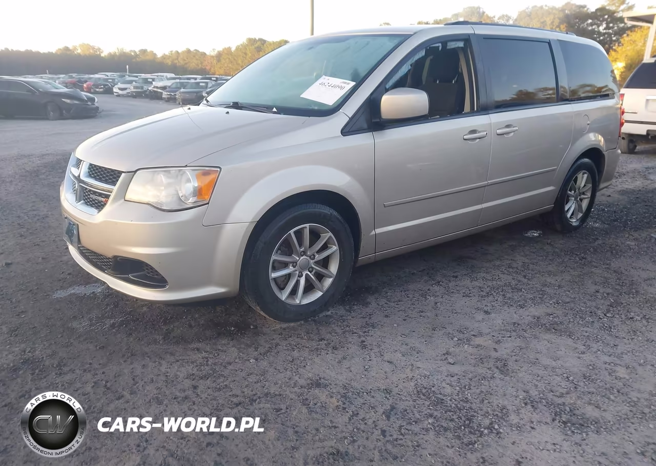 2013 Dodge Grand Caravan Sxt VIN:2C4RDGCG1DR538313 - 2
