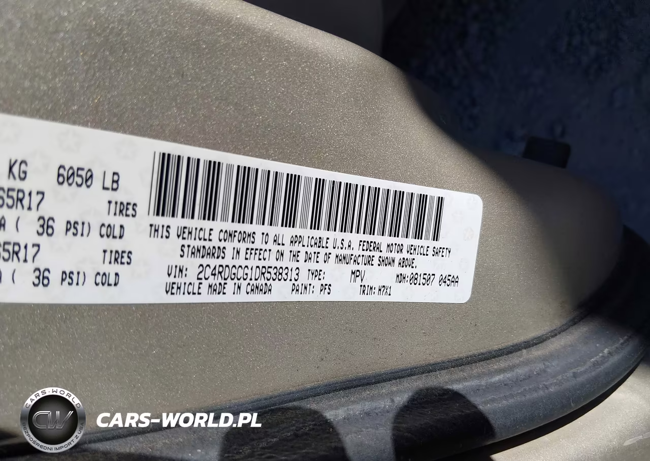 2013 Dodge Grand Caravan Sxt VIN:2C4RDGCG1DR538313 - 9