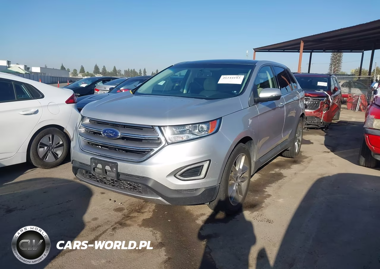 2016 Ford Edge Titanium VIN:2FMPK3K98GBB11468 - 2