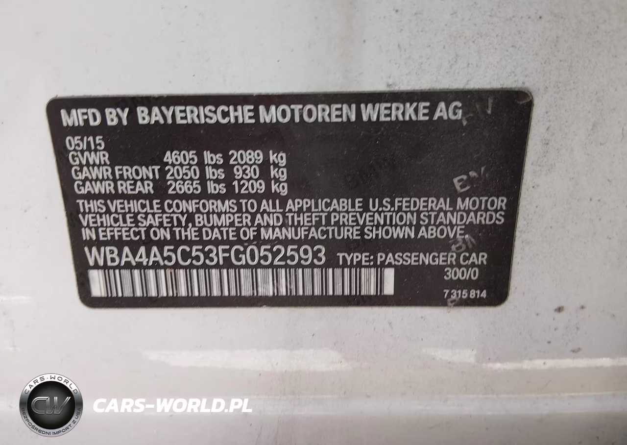 2015 BMW 428 Gran Coupe VIN:WBA4A5C53FG052593 - 9