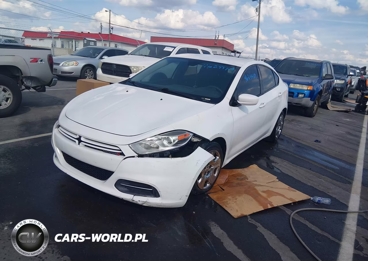 2016 Dodge Dart Se VIN:1C3CDFAA8GD506744 - 2