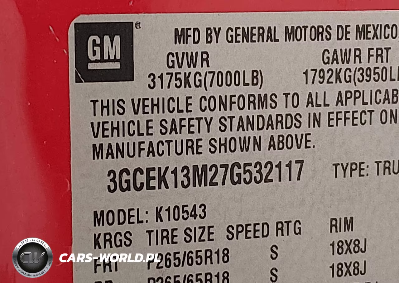 2007 Chevrolet Silverado 1500 Ltz VIN:3GCEK13M27G532117 - 9